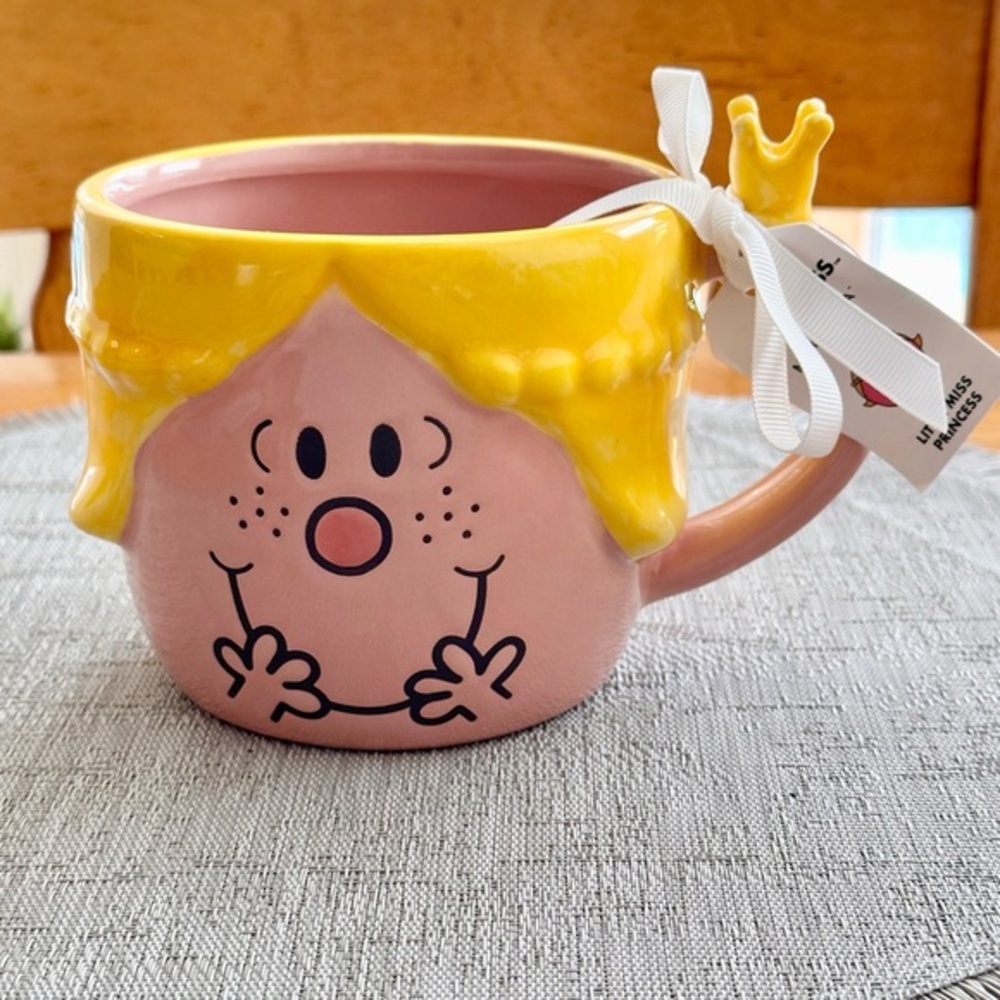 MR MEN LITTLE MISS BY Magenta LITTLE MISS PRINCESS Ceramic Mug BRAND NEW!!